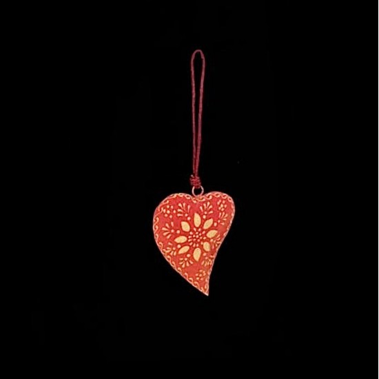 COLGANTE CORAZON ROSA '21511 P E'