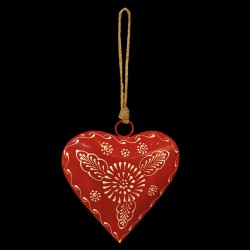 COLGANTE CORAZON ROJO '20523 R'