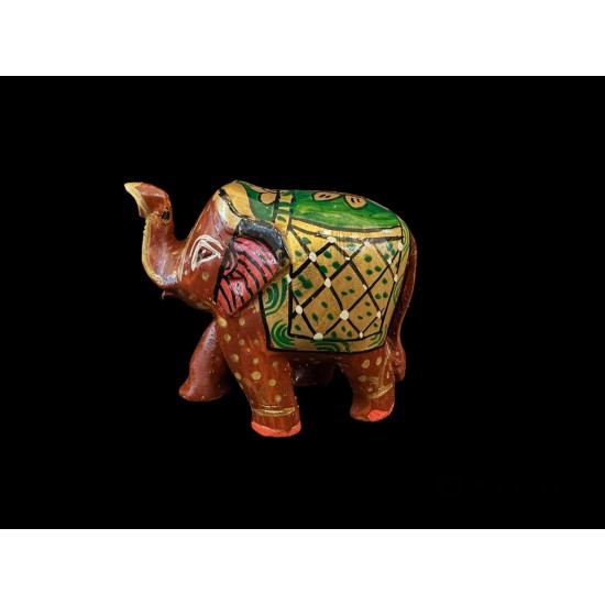 ELEFANTE DE MADERA GRANDE 'AT-RD180'