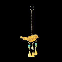 COLGANTE PAJARO COBRE 'RD46'