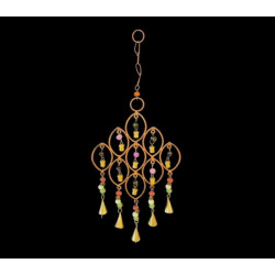 COLGANTE LAMADOR AROS CHICO COBRE 'RD18'