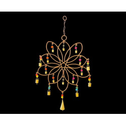 COLGANTE FLOR DE LOTO COBRE 'RD78'