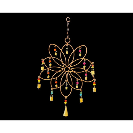 COLGANTE FLOR DE LOTO COBRE 'RD78'