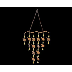 COLGANTE LLUVIA DE ELEFANTES COBRE 'RD08'