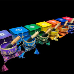 CUENCO TIBETANO 7 CHAKRAS