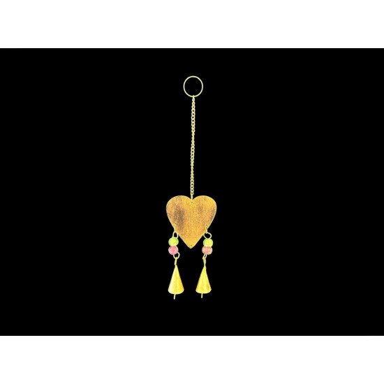 COLGANTE CORAZON CHATO COBRE 'RD246'