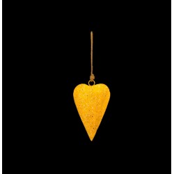 COLGANTE CORAZON AMARILLO '18796 Y A'
