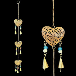 TIRA CORAZON X3 GORDO CALADO DOBLE COBRE 'RD151'