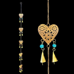 TIRA CORAZON GORDO CALADO X5 COBRE 'RD153'