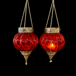PORTA VELA VENECITA ROJO 'DC34 R'