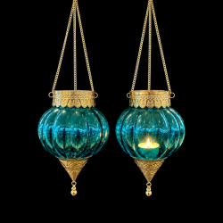PORTA VELA VENECITA TURQUESA 'DC34 TQR'