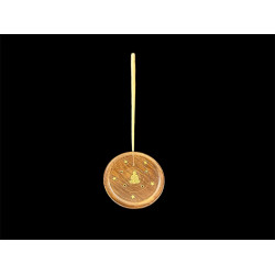 PLATO PORTA SAHUMERIO BUDA DE MADERA 'IH049'