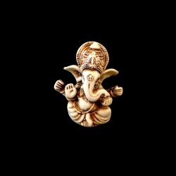 GANESHA BLANCA 6,5CM 'SM03'