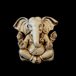 GANESHA BLANCA SIN CORONA 12CM 'SM15'